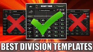 These Are The BEST HOI4 Division Templates  HOI4 Division Template Review [upl. by Raul]