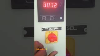 Digital display Voltage amp Current ⚡elecrical electronics ntpc [upl. by Tini]