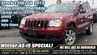 2010 Jeep Grand Cherokee Laredo 4D Utility 4WD ASIS special at Vaughan Chrysler stock 230620A [upl. by Anej]