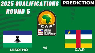 Lesotho vs Central Africa Republic Live Stream Africa Nations Cup 2024 Qualifiers Commentary Score [upl. by Pilif750]