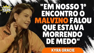 KYRA GRACIE CONTA O MEDO DE MALVINO SALVADOR EM SEU PRIMEIRO ENCONTRO [upl. by Ialohcin]