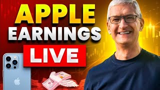 🔴WATCH LIVE APPLE AAPL Q4 EARNINGS CALL 5PM  NUMBERS ARE OUT [upl. by Roberts]