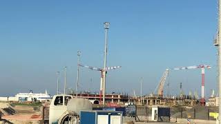 “Durres Yachts amp Marina” Dallohen tashmë edhe nga larg 2 ndërtesat e para të këtij projekti5724 [upl. by Elisha]