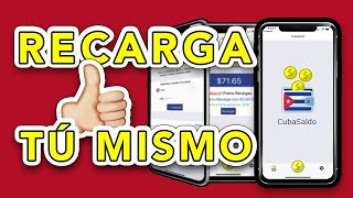 CubaSaldo 😱 RECARGAS en Cuba RÁPIDO sin COMISIONES [upl. by Hillary]