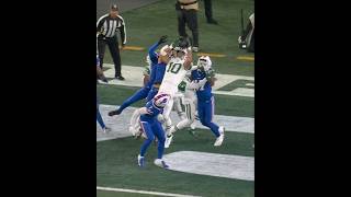 Aaron Rodgers Hail Mary  NFL  Bills v Jets shorts viralvideo nfl aaronrodgers hailmary jets [upl. by Nnaeirelav112]