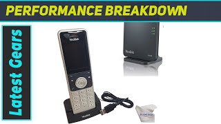 Yealink W60P IP Cordless Phone Bundle  Best DECT VoIP Handset for Office Use [upl. by Haimirej209]