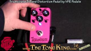 VFE Triumvirate Distortion Pedal [upl. by Chatav]