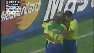 Venezuela 2  Brasil 5 Eliminatorias Alemania 2006 [upl. by Esmerelda]