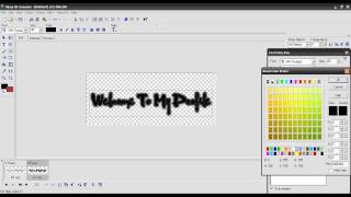 Ulead gif animator tutorial 2  By Suman Gawde [upl. by Sirtimid30]