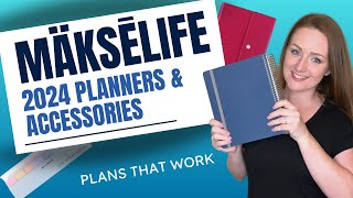 MakseLife 2024 Planners amp Accessories Review [upl. by Haldas]