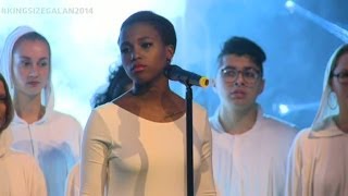 Sabina Ddumba och Tensta gospelkör på Kingsizegalan 2014  Kingsizegalan TV4 [upl. by Nerua]