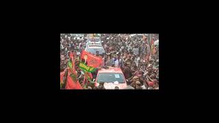 Dimple Yadav road show in kanpur [upl. by Benis]