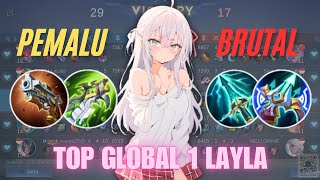 Inilah Rahasia Pro Player 1 Layla Instan Kill💀❗️Auto Maniac Savage Dengan Mudah‼️Mobile Legends [upl. by Akienat609]