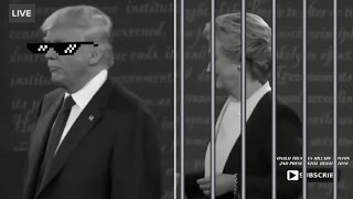 Coolster KonterSpruch in der Wahlkampfshow ☛ Trump vs Clinton ✔ [upl. by Adaval]