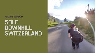 Solo downhill in Switzerland with Maxime [upl. by Crosley]