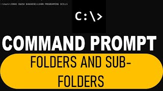 How to Create Folders and SubFolders in Command Prompt [upl. by Marsden]