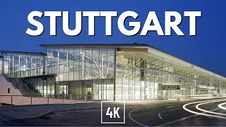 Stuttgart Airport  Walking Tour Around 4K [upl. by Alexandre825]