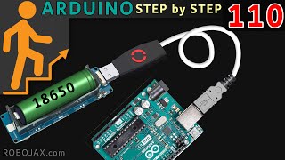 How to get 5V from 18650 Lithium Battery Powering Arduino ESP32 ESP8266 or charge your phone [upl. by Reltuc]