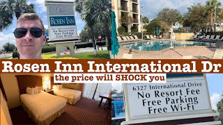 Rosen Inn Closest to Universal  International Drive Orlando Florida [upl. by Butcher]