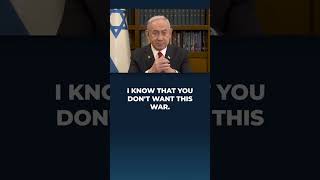 Netanyahu to Iranians Israel ready to help Iran [upl. by Novej404]