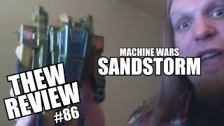 MW Sandstorm Thews Awesome Transformers Reviews 86 [upl. by Behn]