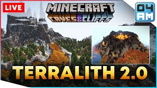 🔴Preparing For HARDCORE S1  Checking Out TERRALITH 20 amp Minecraft 118 World Generation [upl. by Nylahsoj]