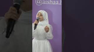 aisha hanum new Nasheed 😇 [upl. by Clarkin]