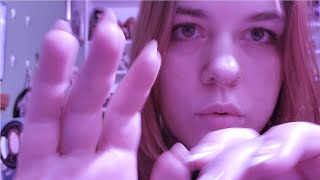 ASMR Reassuring you amp hand movement experiments Scratching out negative energy amp calming vibes [upl. by Vil111]