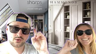 Fitted Wardrobe Comparison  Sharps amp Hammonds 🏡  Vlog 9 [upl. by Vey]