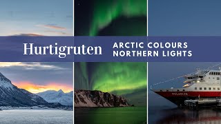 Hurtigruten MS Polarlys  Northern lights and arctic colours  December 2022 [upl. by Kemeny148]