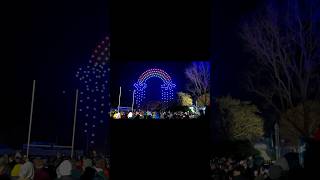 Matariki Drone Show 2024 in Dunedin NZ drone show newzealand night wow celebration [upl. by Otinauj]