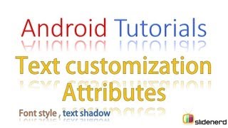 69 Android Text Customization Part 2 [upl. by Enilrad]