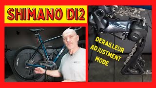 🔧 How To Adjust Shimano Di2 Rear Derailleur In 5 Minutes 🚲 [upl. by Huberman]