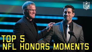 Top 5 NFL Honors Moments  NFL [upl. by Sorac675]