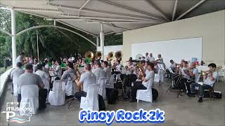 Concert  Circle I Pinoy Rock 2k I Quezon City Symphonic Band [upl. by Kolk]