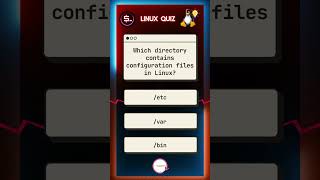 Which directory contains configuration files in Linux quiz linuxfilesystem facts [upl. by Aridatha]