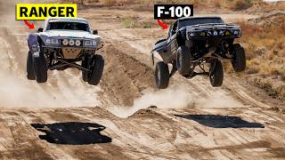 Dentside F100 PreRunner “Vivian” vs Darren Parsons “1447” Ranger  THIS vs THAT Off Road [upl. by Doak]