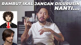 RAMBUT IKAL PENGEN LURUS GIMANA CARANYA  VLOG [upl. by Haney]