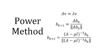 Power Method with Inverse amp Rayleigh [upl. by Werdnael]