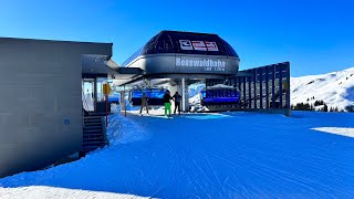 Skigebiet Saalbach Hinterglemm  Leogang  Fieberbrunn  Skifahren⛷️ [upl. by Maggio575]