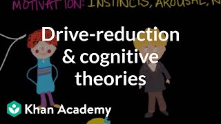 Instincts Arousal Needs Drives DriveReduction and Cognitive Theories  MCAT  Khan Academy [upl. by Naitirb]