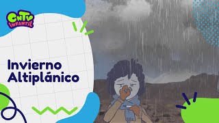 Geografía de Chile para niños Invierno Altiplánico [upl. by Amikan112]