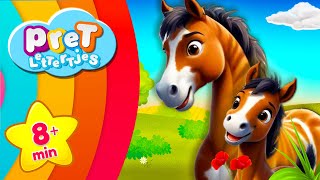 Dieren Leren Voor Peuters  Taalontwikkeling ⭐ Pretlettertjes Leukste Dieren Filmpjes ⭐ Nederlands [upl. by Hgielyk]