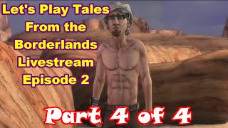 Lets Play Tales From the Borderlands Blind Livestream  Part 9 CereBRO [upl. by Ronyam]