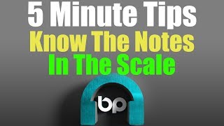 5 Min Tips  How to know which notes to play in a riff or melody MUSIC THEORY TUTORIAL [upl. by Alial490]