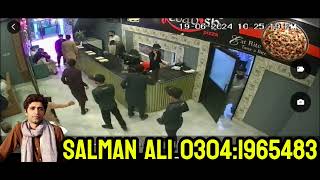 Robbery at Kebabish Pizza Ravi Road Okara [upl. by Levison]