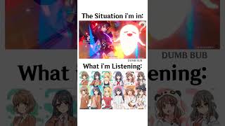 Genshin Impact My headphones vs the situation genshinimpact [upl. by Edrei995]