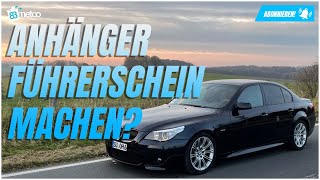 Auto Anhängerführerschein BE oder B96 machen 83metoo Talks [upl. by Lennon]