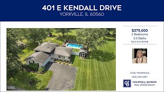 401 E Kendall Drive Yorkville Illinois Homes for Sale  wwwcoldwellhomescom [upl. by Inanak886]