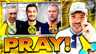 PRAY FOR REAL MADRID ANCELOTTI MUST BEAT DORTMUND AND BARCELONA [upl. by Shafer429]